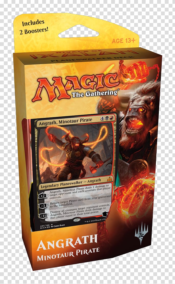 Magic: The Gathering Planeswalker Ixalan Playing card Angrath, Minotaur Pirate, jace planeswalker transparent background PNG clipart