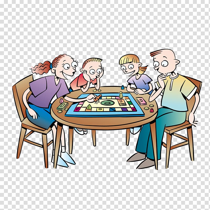 Hasbro Family Game Night Trivial Pursuit , Play a family of flying chess transparent background PNG clipart