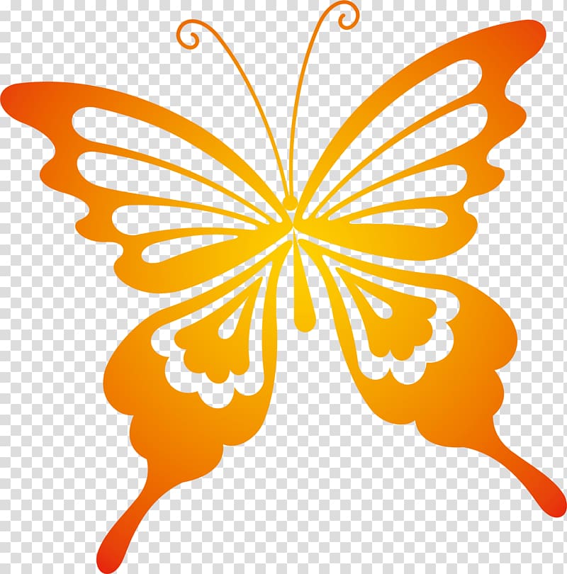 Monarch butterfly Nymphalidae , Orange butterfly transparent background PNG clipart