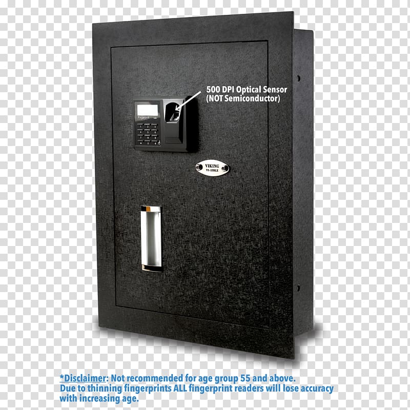 Gun safe Biometrics Lock Concealment device, safe transparent background PNG clipart