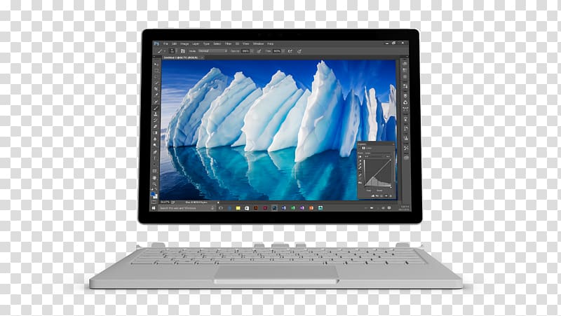 MacBook Pro Laptop Surface Book 2 Intel Core i7, Laptop transparent background PNG clipart