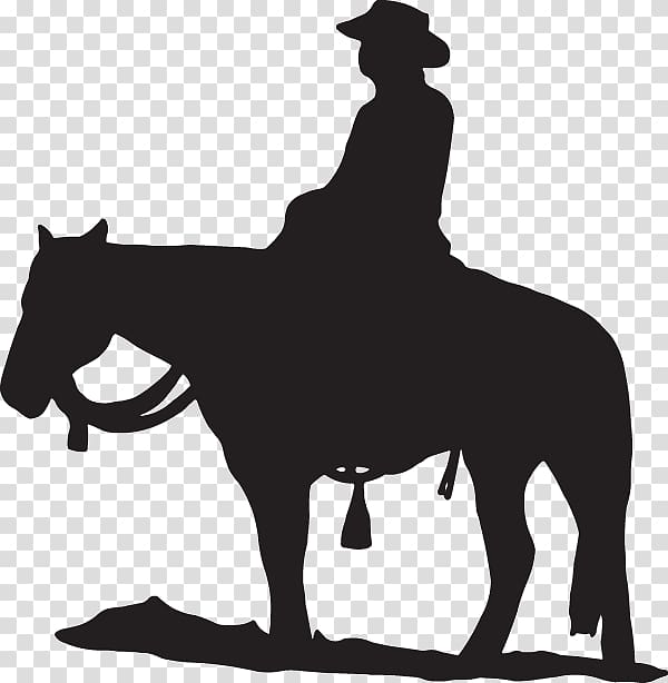Horse Equestrian Cowboy Silhouette , horse transparent background PNG clipart