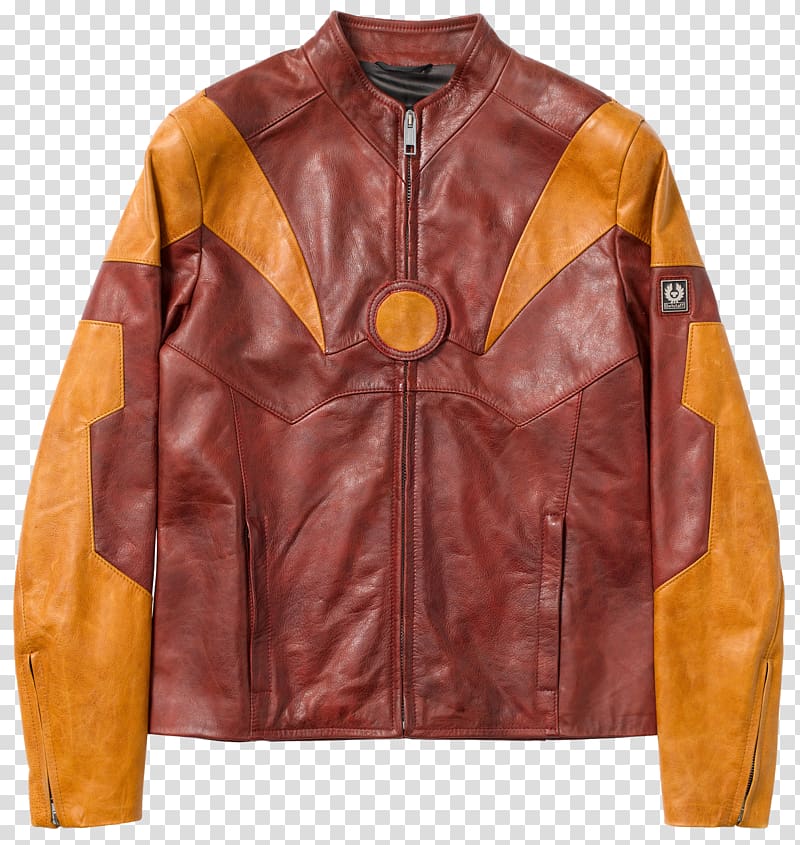 Leather jacket Sleeve Sweater, jacket transparent background PNG clipart