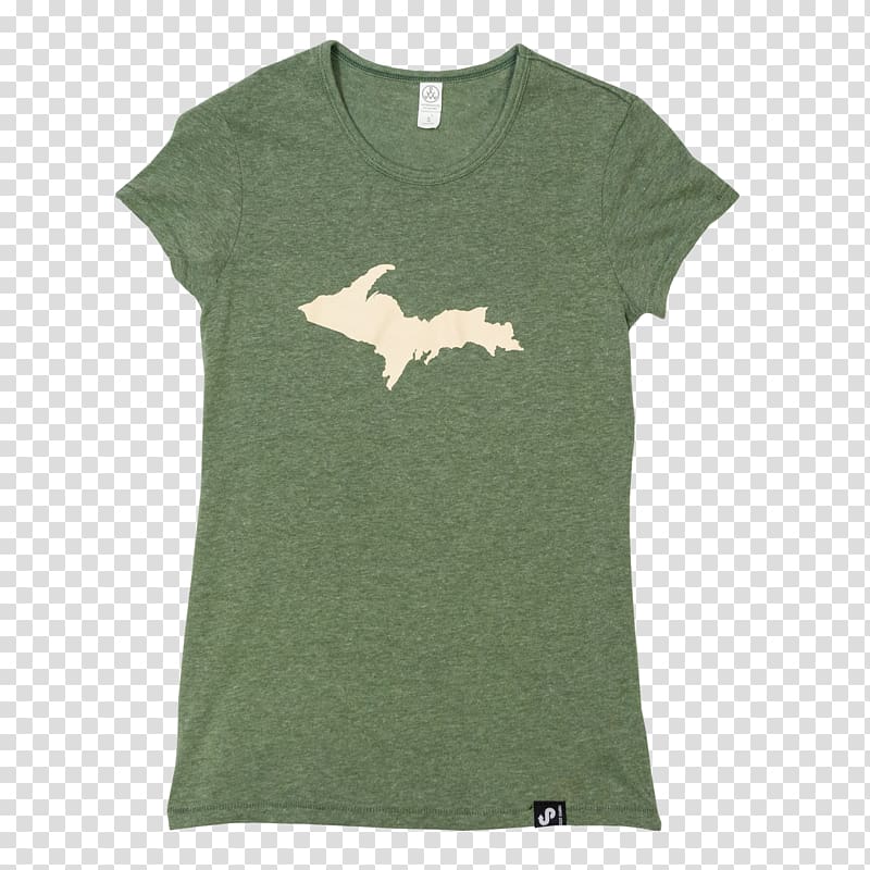 T-shirt Upper Peninsula of Michigan Toledo War Upper Peninsula English Sleeve, Lake Silhouette transparent background PNG clipart