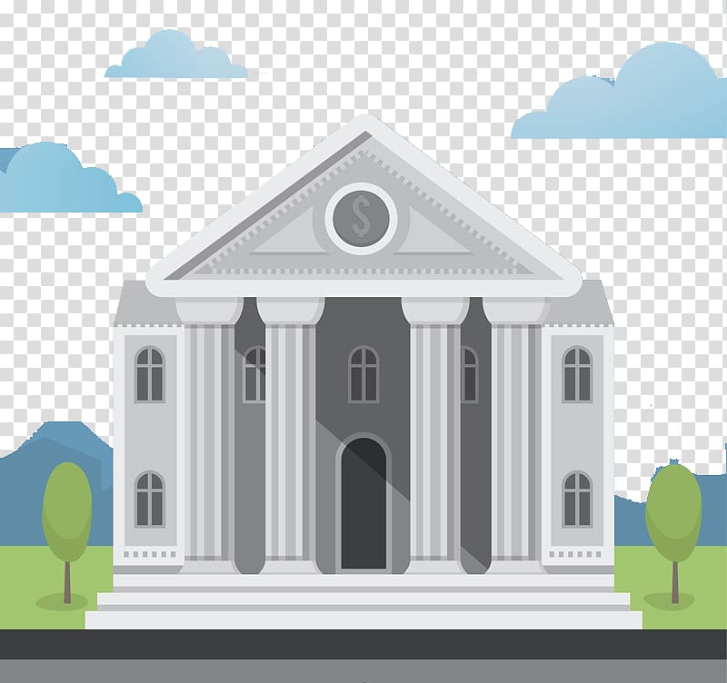 Free banking Money Camino del Avion Delaware, LLC Credit, Flat Cartoon White House transparent background PNG clipart