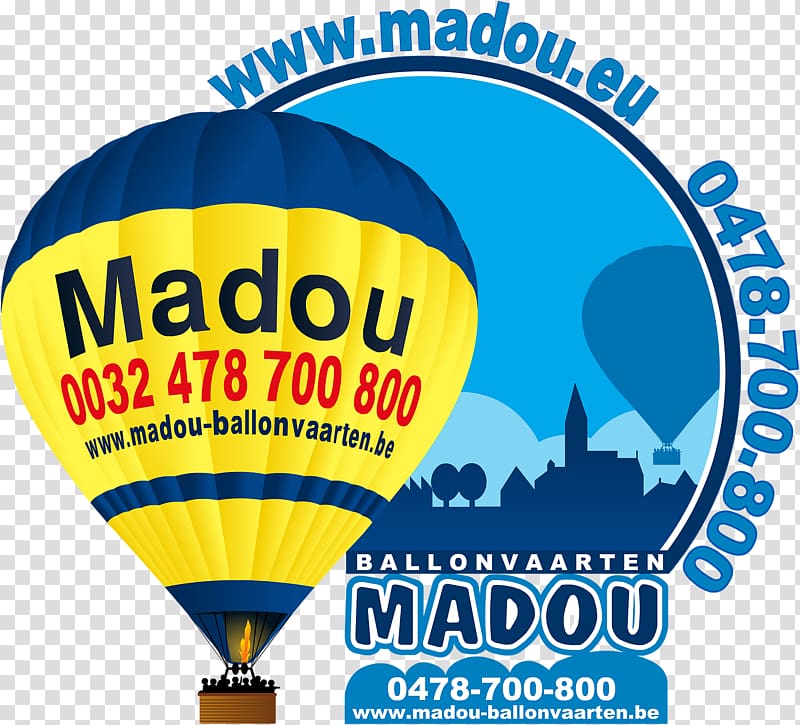 Hot air ballooning Madou Logo, balloon transparent background PNG clipart