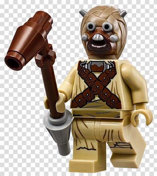 Luke Skywalker Obi-Wan Kenobi C-3PO Lego Star Wars Lego minifigure, Tusken Raiders transparent background PNG clipart