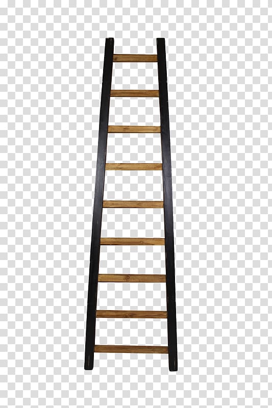 Ladder Teak Wood Decorative arts Color, wooden ladders transparent background PNG clipart