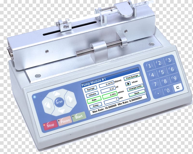 Measuring Scales Medical Equipment Syringe driver, syringe pump transparent background PNG clipart