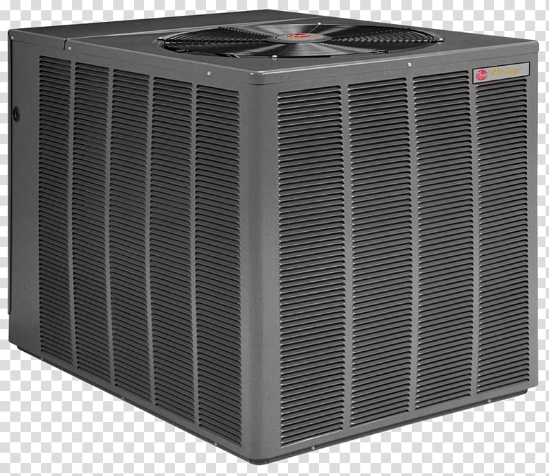 Furnace Air conditioning HVAC Rheem Seasonal energy efficiency ratio, house transparent background PNG clipart