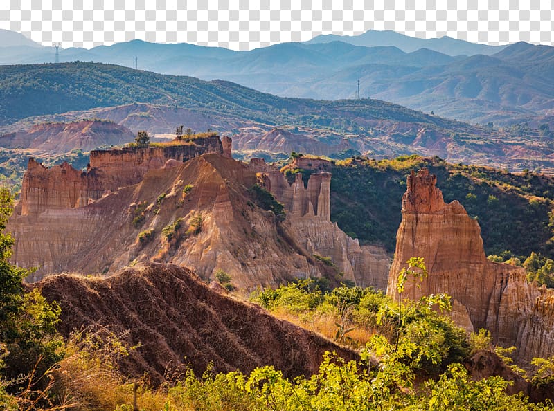 Gucheng District Huize County u6d6au5df4u92eau571fu6797 Xinhua Township, Yuanmou County Tengchong, Waves Shop Pakistani soil forest landscape transparent background PNG clipart