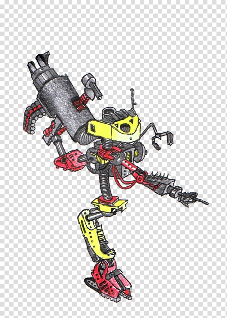 Robot Character Action & Toy Figures Figurine Mecha, Yellow Robot transparent background PNG clipart