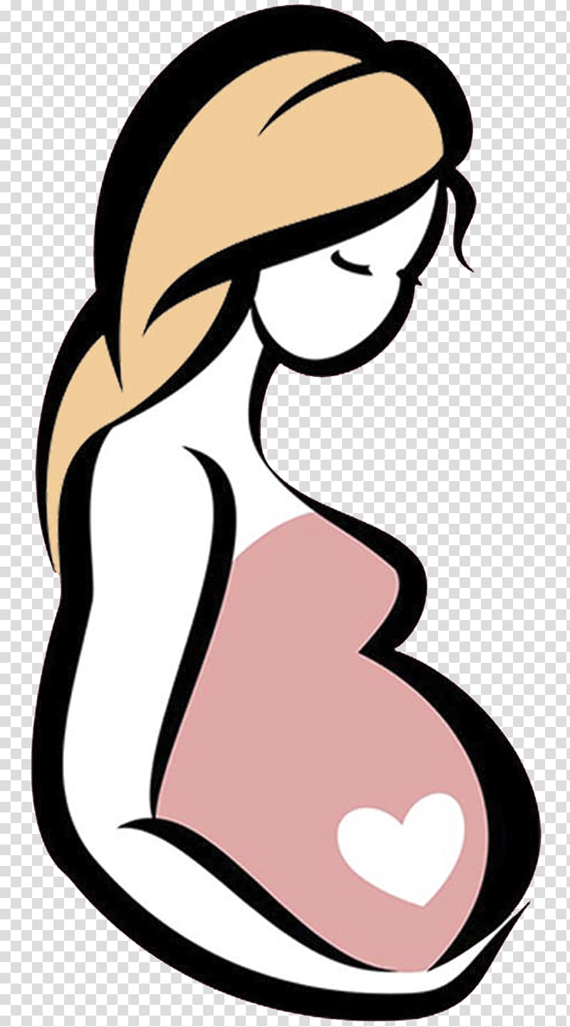 Pregnancy Cartoon , Cartoon loves pregnant woman , pregnant woman illustration transparent background PNG clipart