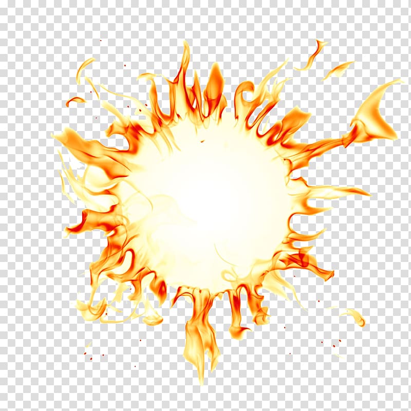 Fire Flame Circle Corona, flame transparent background PNG clipart