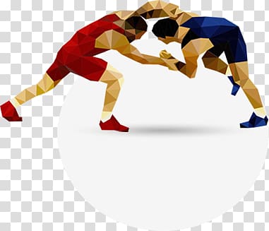 Wrestling transparent background PNG clipart