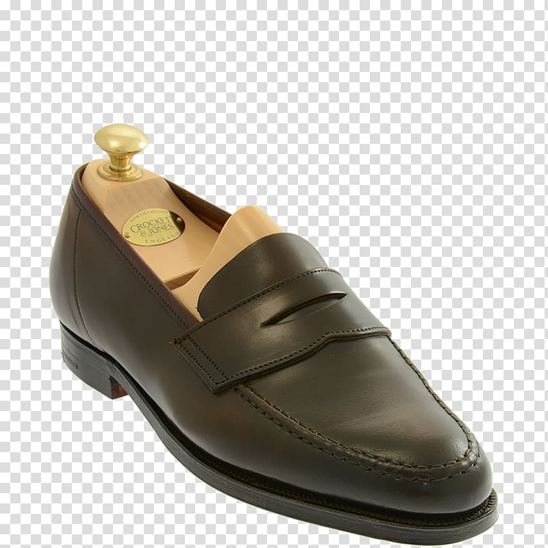 Slip-on shoe Harvard University Crockett & Jones Shell cordovan, others transparent background PNG clipart