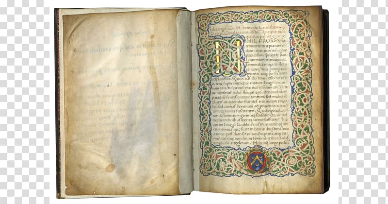 Middle Ages Illuminated manuscript Book Western Michigan University, Illuminated Manuscript transparent background PNG clipart