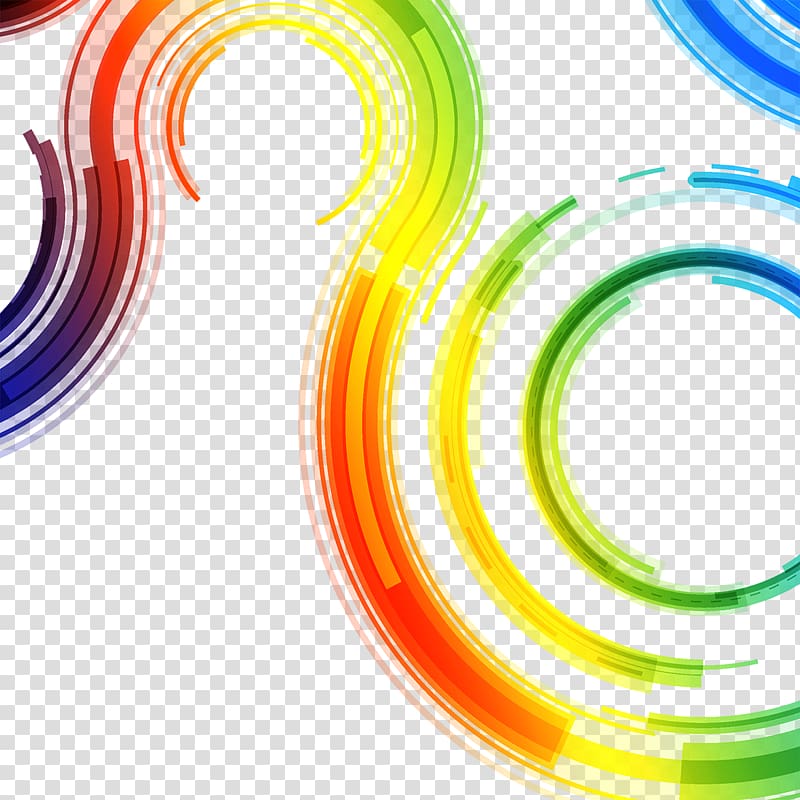 Adobe Illustrator, Colorful technology background transparent background PNG clipart