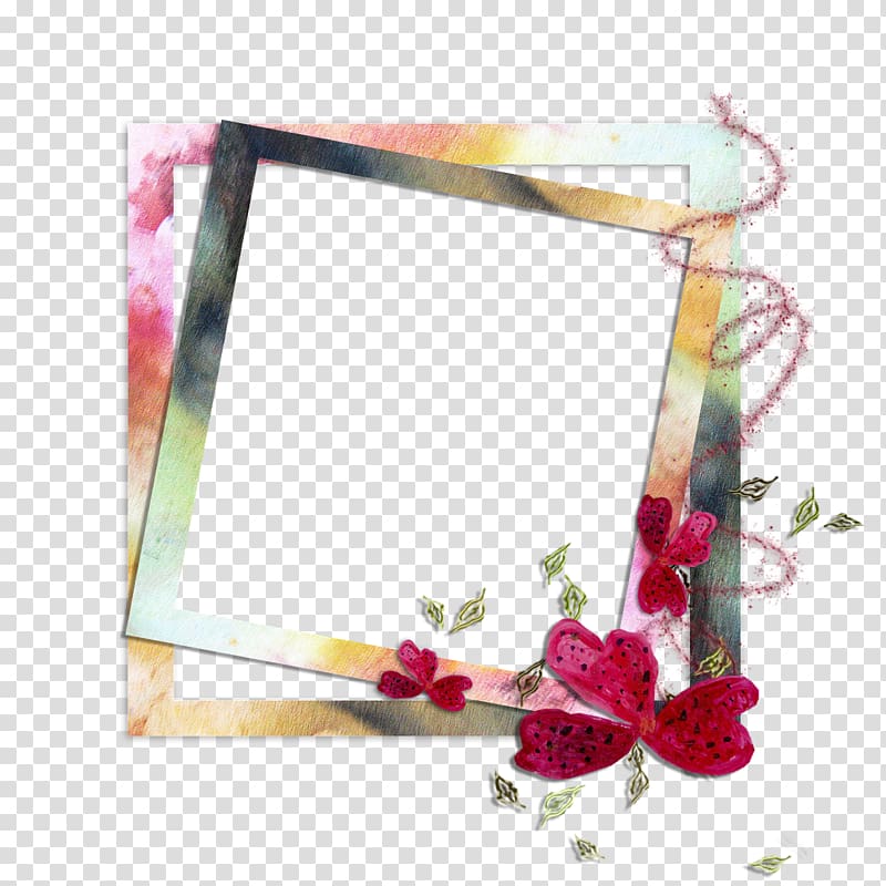 Frames Rectangle, scrapbooking supply transparent background PNG clipart