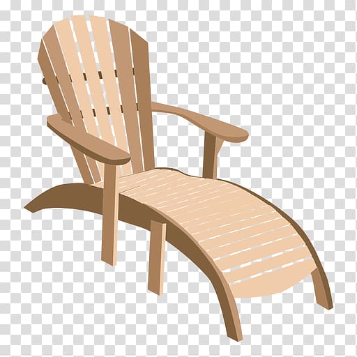 Deckchair Table Sunlounger Adirondack chair, table transparent background PNG clipart