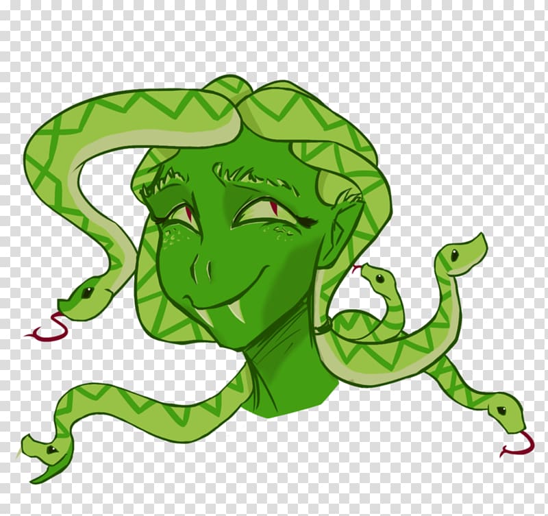 Toad Serpent Green , Gorgan transparent background PNG clipart