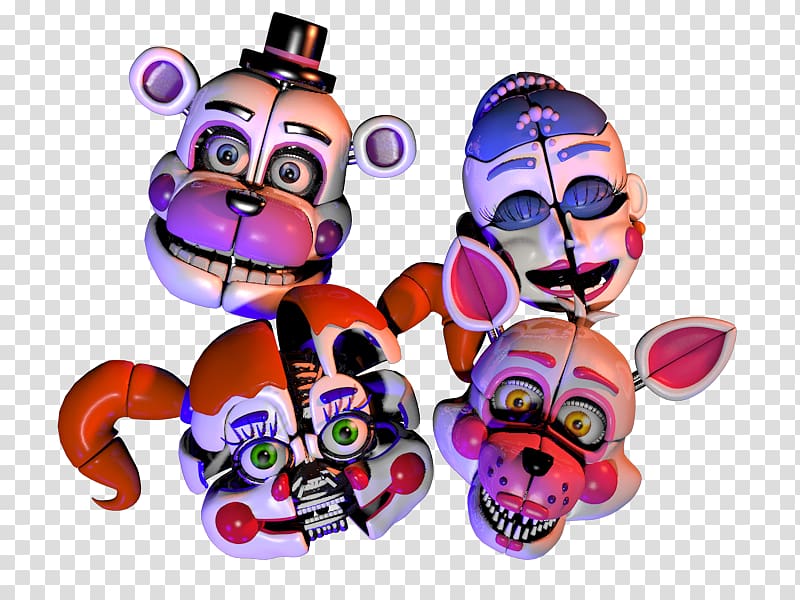 Five Nights at Freddy's: Sister Location Animatronics Jump scare Robot, C4d transparent background PNG clipart