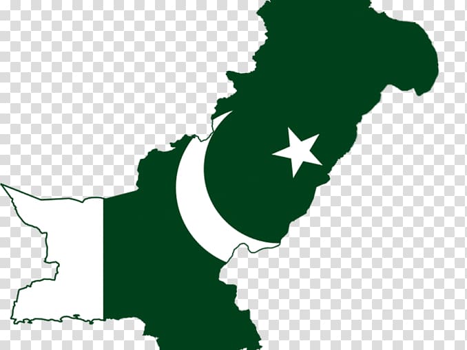 Flag of Pakistan Blank map, map transparent background PNG clipart