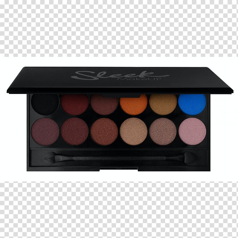 Viseart Eye Shadow Palette Sleek MakeUP Eyeshadow Palette Cosmetics Natasha Denona Sunset Palette, enchanted forest transparent background PNG clipart