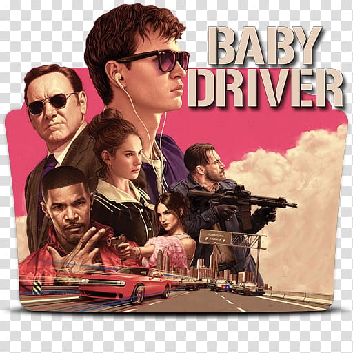 Edgar Wright Ansel Elgort Kevin Spacey Baby Driver Film, driver transparent background PNG clipart