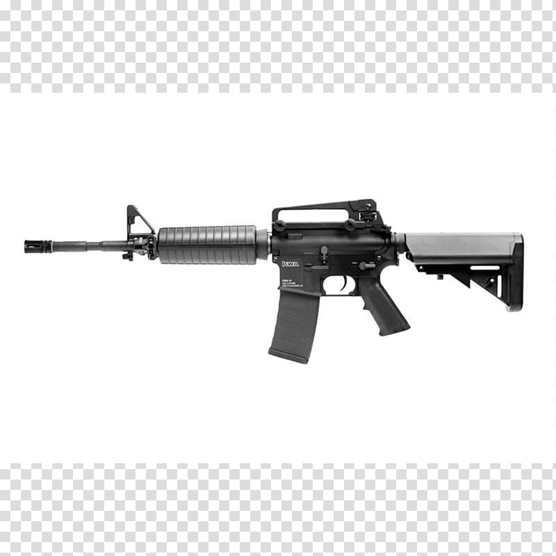 M4 carbine Airsoft Guns Rifle, assault rifle transparent background PNG clipart