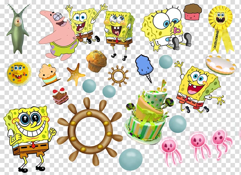 Illustration Deep Spongebob Fun for Kids Toys Center Cartoon, bibs transparent background PNG clipart