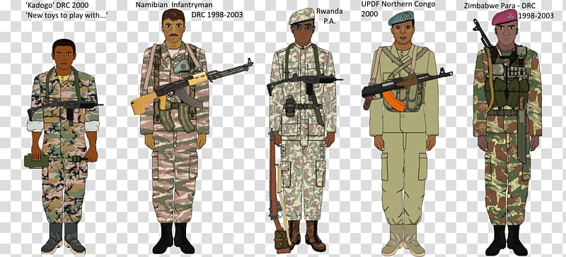 Africa Second Congo War Military camouflage First World War, Africa transparent background PNG clipart