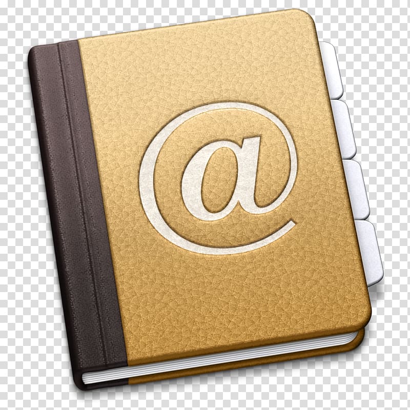 Address book Contacts Computer Icons, book icon transparent background PNG clipart