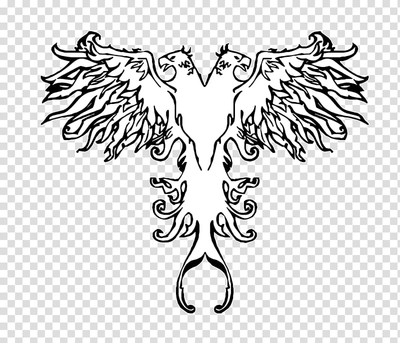 Flag of Albania Double-headed eagle Symbol, raven tattoo transparent background PNG clipart