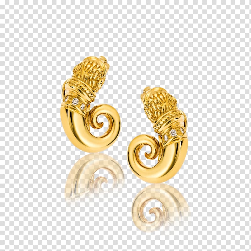Earring Jewellery Gold Clothing Accessories Bijou, gold lace transparent background PNG clipart