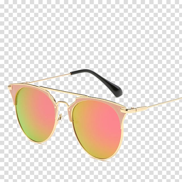 Aviator sunglasses Eyewear Mirrored sunglasses Woman, Sunglasses transparent background PNG clipart