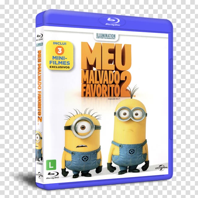 Ultra HD Blu-ray Blu-ray disc 4K resolution Despicable Me Animated film, Pierre Coffin transparent background PNG clipart
