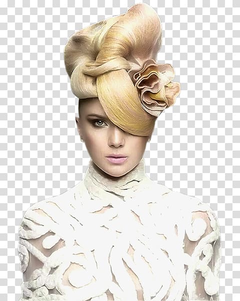 Blond Hairstyle Updo Fashion, hair transparent background PNG clipart