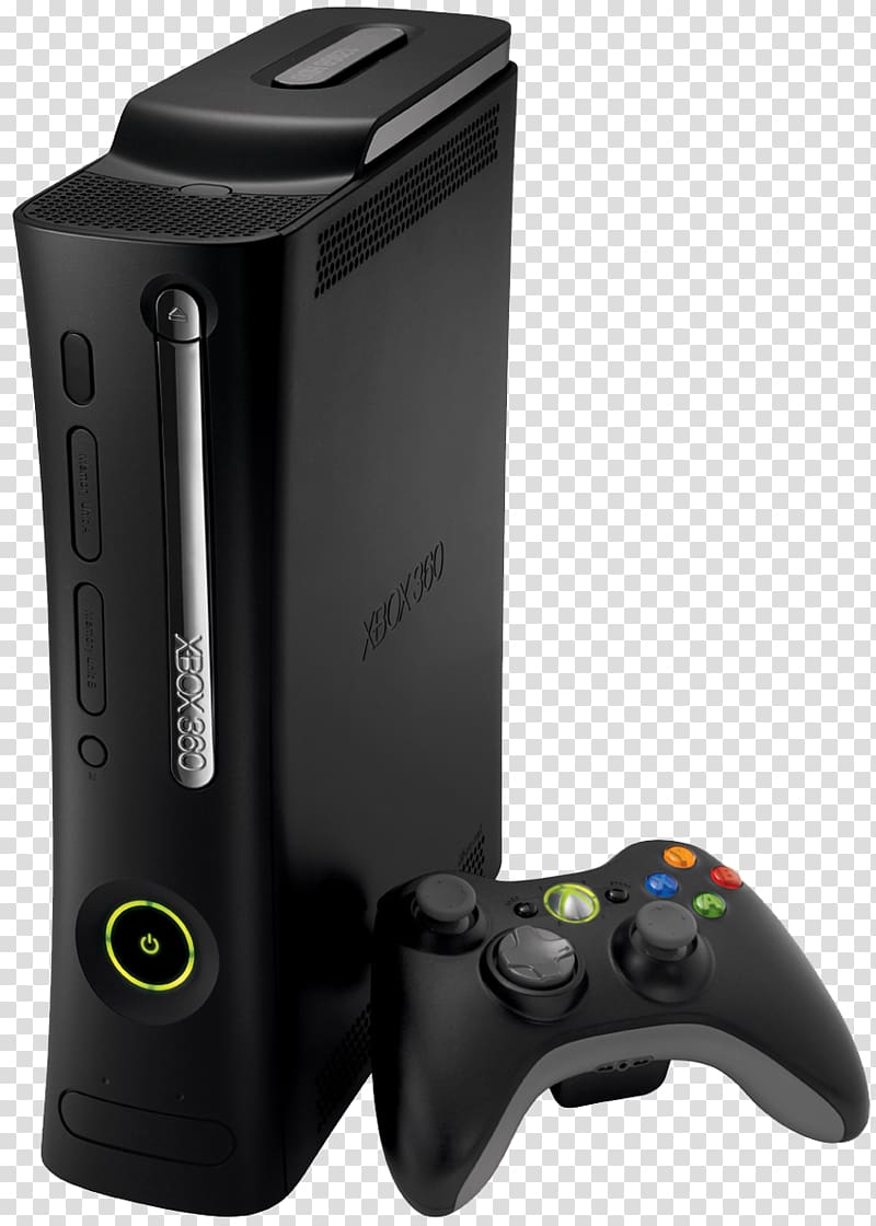 Black Xbox 360 controller Video game console, Xbox transparent background PNG clipart