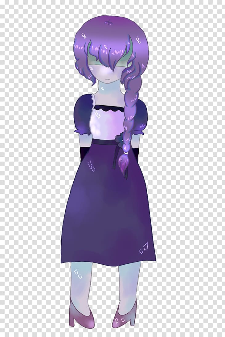 Costume design Violet Purple Lilac, datura transparent background PNG clipart