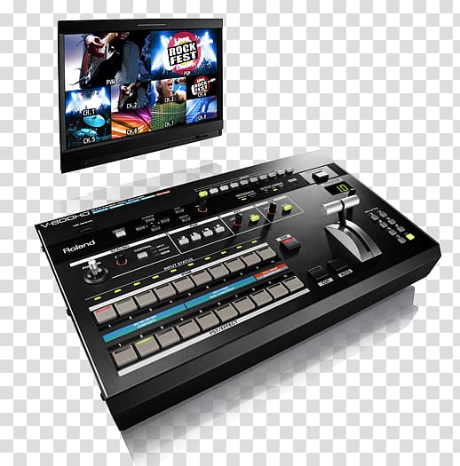 Vision mixer Audio Mixers Component video Roland Corporation, roland transparent background PNG clipart