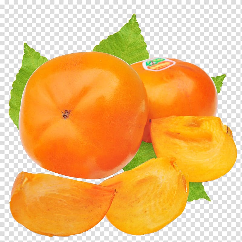 Persimmon Vegetarian cuisine Food Fruit, persimmon transparent background PNG clipart