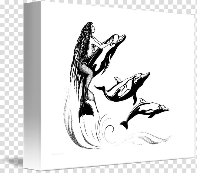 Drawing Art Dolphin, drawing ink transparent background PNG clipart