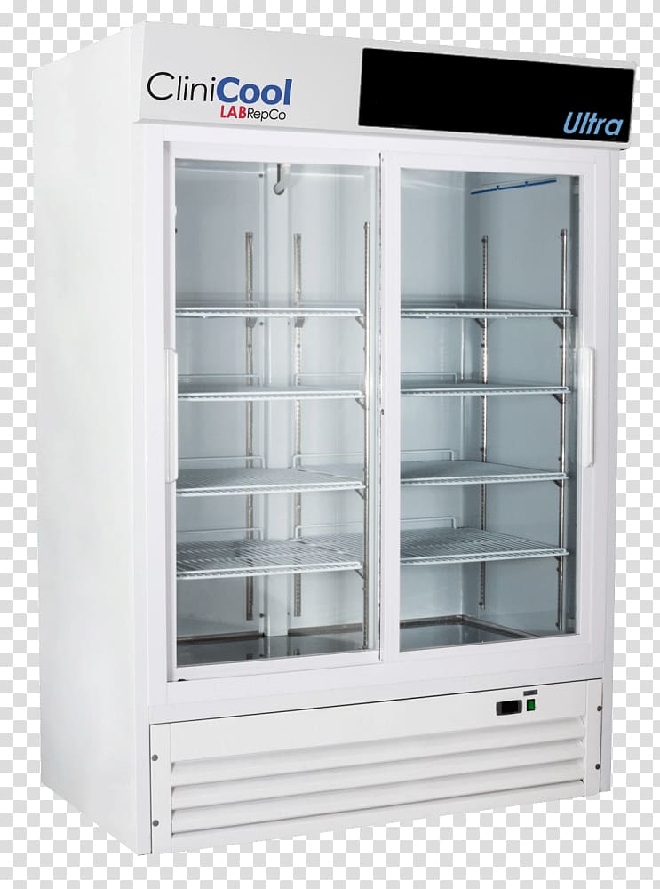 Vaccine refrigerator Sliding glass door Freezers, refrigerator transparent background PNG clipart