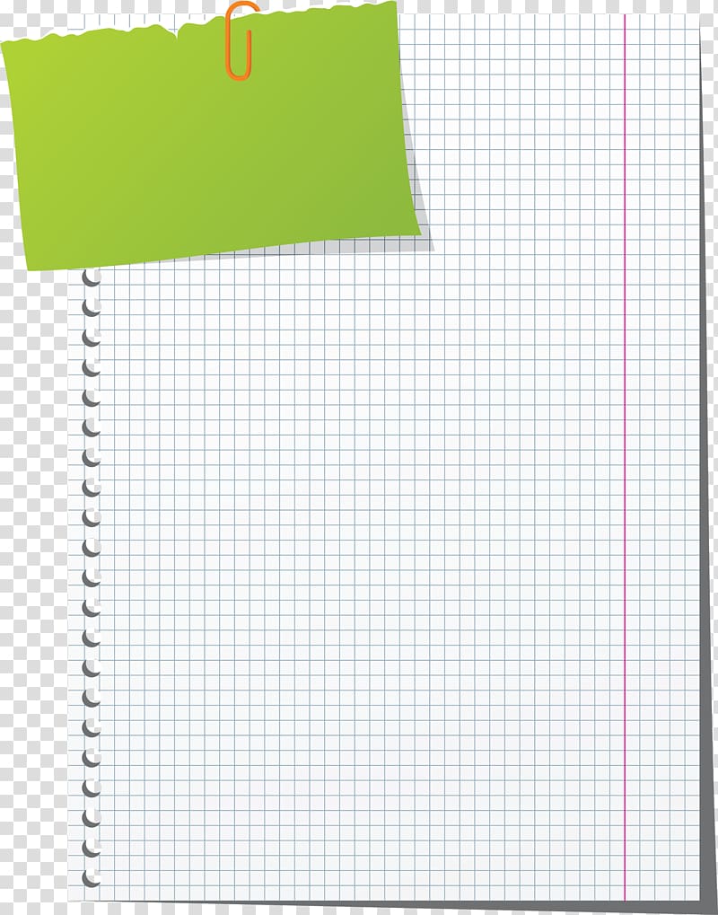 Graph paper Notebook, sheet transparent background PNG clipart