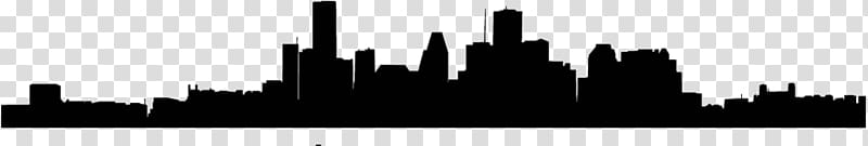 Skyline Silhouette Milwaukee, Silhouette transparent background PNG ...