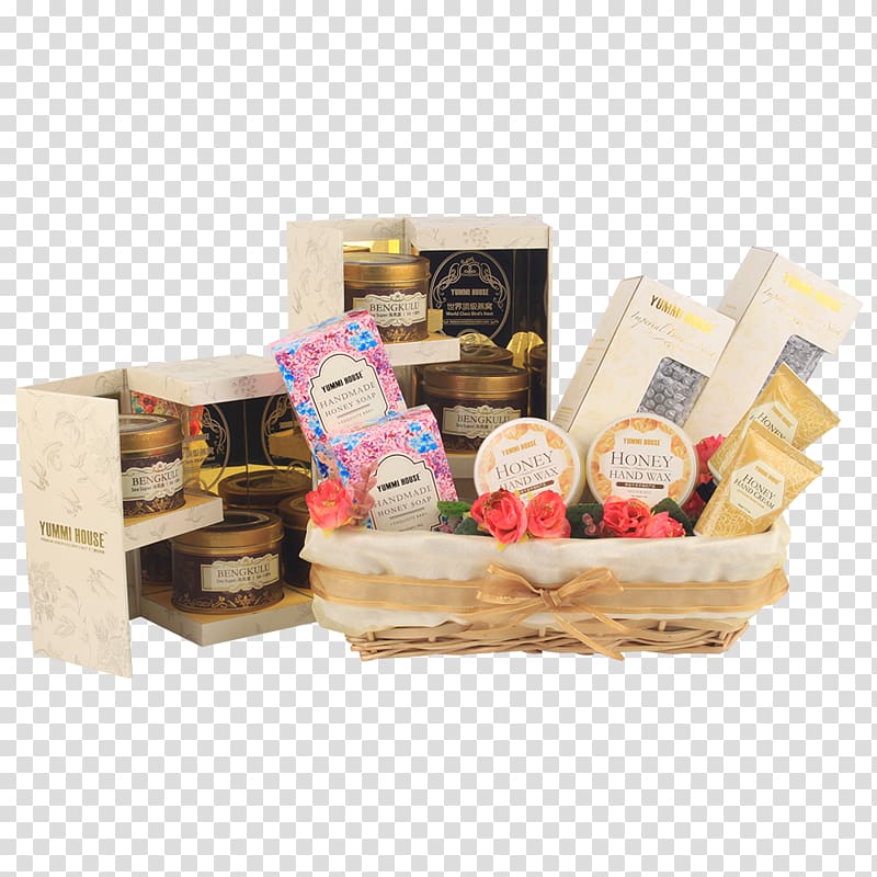 Food Gift Baskets Hamper Yummi House Chinese Cusine Box, Honey Bee Nest transparent background PNG clipart