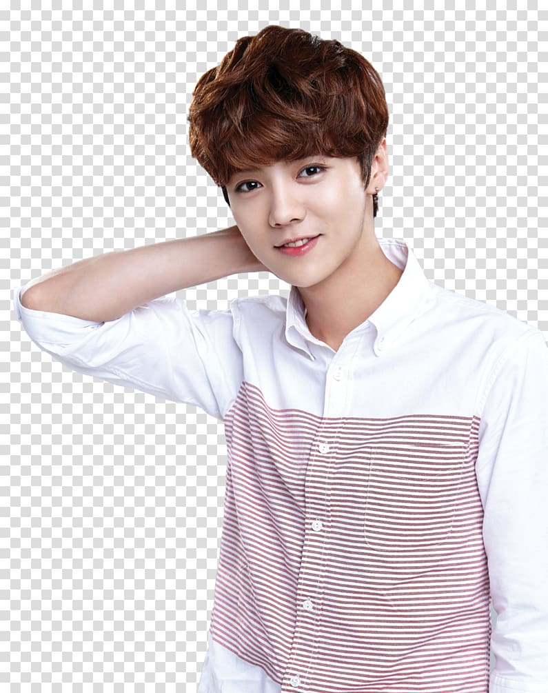 Lu Han Keep Running EXO S.M. Entertainment Singer, lays transparent background PNG clipart