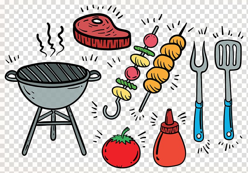 Barbecue grill Kebab Chuan Grilling, barbecue transparent background PNG clipart