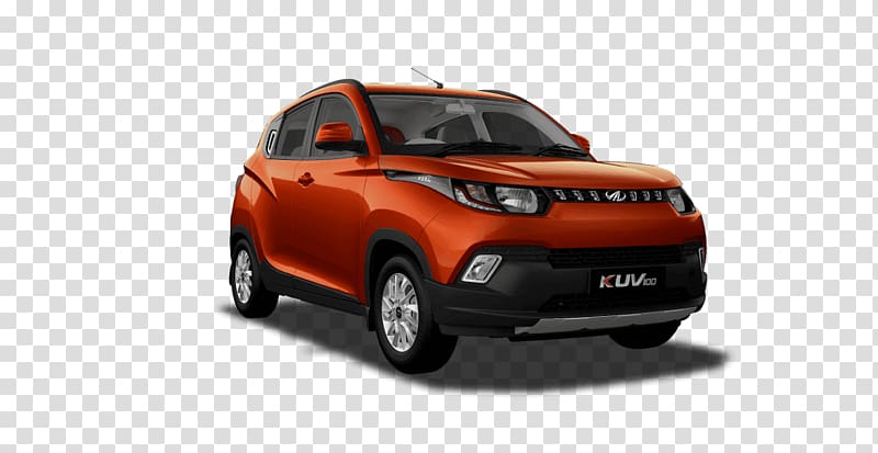 Mahindra & Mahindra Car Sport utility vehicle Mahindra KUV100 NXT K8 5 Str Petrol, car transparent background PNG clipart